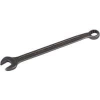 Elora 10mm stainless steel combination spanner, long handle, open-end on one side, ring-end on the other.