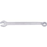 Elora Long Whitworth Combination Spanner, 1/8", silver, open-end on one side, ring-end on the other, sleek design.
