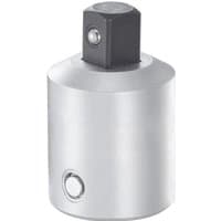 Silver Facom drive coupler with cylindrical body and square drive end.