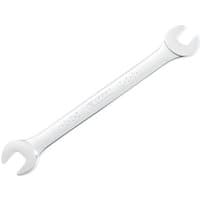 Silver Facom open-end spanner with dual open ends and engraved size markings on the handle.