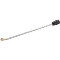Karcher 550mm pressure washer lance, silver with black nozzle and brass connector, non-rotating design.