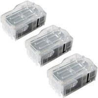 Clear plastic cartridges containing KYOCERA SH-10 staples, set of three, each holding 15000 staples.
