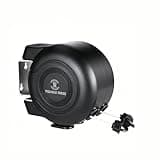 Black REQUISITE NEEDS retractable washing line, twin cable, wall-mounted, heavy-duty plastic, 2x15m length for indoor/outdoor use.