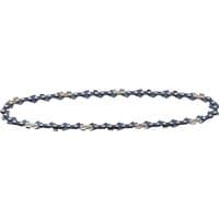 Stanley FATMAX V20 20cm chainsaw chain with sharp silver teeth and durable black links.