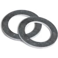 Steel Trend bushing washer, 20mm outer diameter, 16mm inner diameter, circular, textured surface, pack of 1.
