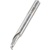 Silver Trend helical plunge cutter, 8mm diameter, with spiral flutes and pointed tip for precision cutting.