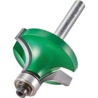 Green Trend rounding over cutter with 12.7mm radius, 19.1mm cut, and 1/4 inch shank.