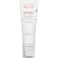 White Avène Tolerance Control cream tube with orange text and clear cap.