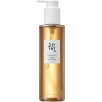 Beauty Of Joseon Ginseng Cleansing Oil 210ml in a clear pump bottle with a white label and cap.