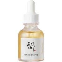 Glow Serum Propolis + Niacinamide 30 ml in clear glass bottle with white dropper cap and elegant Korean script label.
