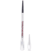 Silver Benefit brow pencil with fine tip, red text, and pointed cap, shade 02 Light.