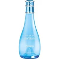Blue Davidoff Cool Water Woman Eau De Toilette 30ml bottle with silver cap and elegant curved design.