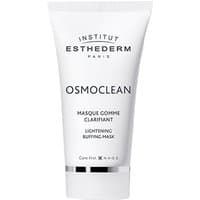 White tube of Esthederm Osmoclean Masque Gomme Clarifiant, 75 ml, with black text and logo.