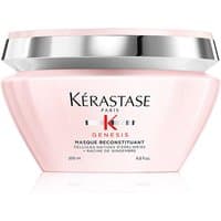 Kérastase Genesis Masque Reconstituant 200ml in a pink jar with a silver lid and black text.