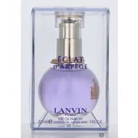 Lanvin Eclat D'Arpege 30ml perfume in a round purple bottle with silver cap, encased in a clear rectangular box.