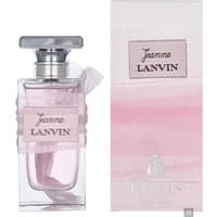 Lanvin Jeanne Eau de Parfum 100ml in a clear bottle with pink liquid and silver cap, next to matching pink box.