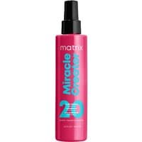 Pink Matrix Miracle Creator spray bottle with black cap and blue text.