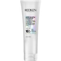 White tube of Redken Acidic Bonding Concentrate Liquid Mask, 250ml, with black cap and holographic label detailing.