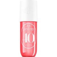 Pink Sol De Janeiro Brazilian Crush Cheirosa 40 mist bottle with white cap and bold white text.