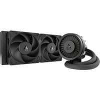 Black ARCTIC Liquid Freezer III Pro 240 CPU cooler with dual fans and a compact pump unit.
