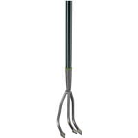 Draper Carbon Steel Cultivator with three curved tines and a long black handle.