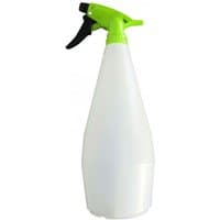 White Handy 2 Litre Hand Sprayer with green trigger nozzle and ergonomic grip.