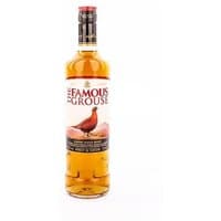 The Famous Grouse Blended Scotch Whisky 700ml bottle with red grouse label and black cap.