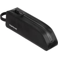 Black Topeak Fastfuel Dry Bag II with a sleek, aerodynamic design and a top zipper closure.