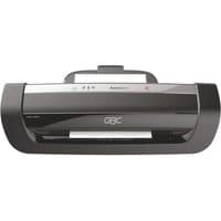 Black and silver GBC Laminator Fusion Plus 6000L A3 with sleek design and control panel on top.