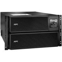 Black APC Smart-UPS On-Line SRT10KRMXLI, rack mountable, dual mesh front panels, LCD display on top right.