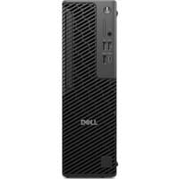 Black Dell Pro Max FCS1250 slim PC with vertical vents, multiple USB ports, and power button on front panel.