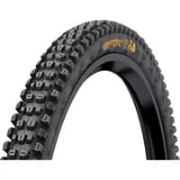 Continental Kryptotal DH 29x2.40 front folding tyre, black with aggressive tread pattern and supersoft compound.