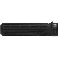 Black Ergon GD1 Evo Factory bike grips with textured surface and ergonomic design.