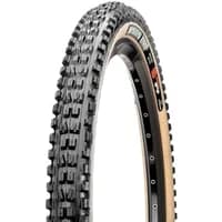 Maxxis Minion DHF 27.5 black tyre with skinwall, aggressive tread pattern, folding design, EXO TR technology.