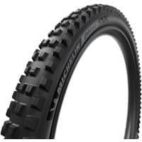 Black Michelin DH22 27.5" Racing Line tyre with aggressive tread pattern and sidewall branding.