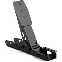 Black Moza Racing SR-P Lite clutch pedal with angular metal frame and textured footplate.
