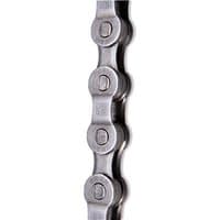SRAM PC951 9-speed bicycle chain, silver with 114 links, featuring durable metal construction and precise link design.