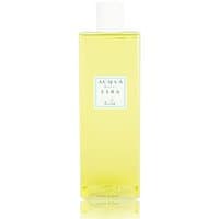 Yellow Acqua dell'Elba citrus diffuser refill in a tall, rectangular bottle with a white cap and label.