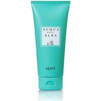 Turquoise Acqua dell'Elba Sport Shower Gel 200 ml tube with white label and flip-top cap.