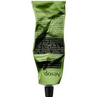 Green Aesop Geranium Leaf Body Balm tube, 100 ml, with black text and black cap.