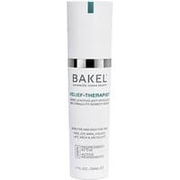 White Bakel Relief-Therapist 30 ml bottle with silver cap, green text, and sleek cylindrical design.