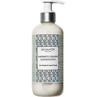 Benamor Gordissimo Hand Wash Cream 300 ml, white pump bottle with intricate blue and silver label design.
