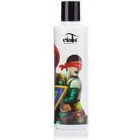 White bottle of Ciatu Almond Shower Gel, 250 ml, with colorful abstract design and black cap.