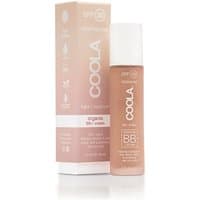Coola Mineral Face Rosiliance SPF 30 cream, light/medium tint, in a sleek beige bottle with matching box.