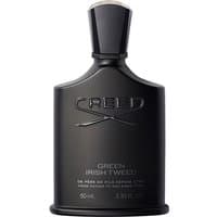 Black Creed Green Irish Tweed Eau de Parfum bottle, 50 ml, with silver cap and embossed logo.
