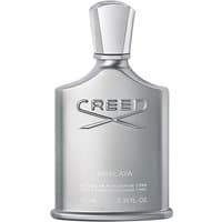 Silver Creed Himalaya Eau de Parfum bottle, 50 ml, with embossed logo and sleek, metallic finish.