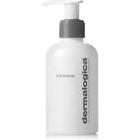 White Dermalogica PreCleanse bottle with gray pump and black text, 150 ml cleansing face oil for all skin types.