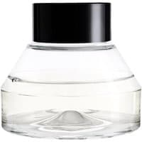 Clear glass bottle with black cap, containing Diptyque Baies 75 ml fruity diffuser refill.