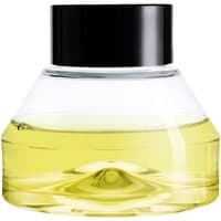 Diptyque Gingembre Diffuser 75 ml Refill with clear glass bottle, black cap, and pale yellow liquid.