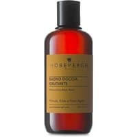 Brown bottle with black cap, Hobe Pergh label, "Moisturizing Body Wash" text, 250 ml cleansing body gel.